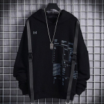 S&uuml;gis- ja talvine meeste dressipluus vabaaja lukuga kapuutsid T&auml;nava stiilis pullover lahtised hiphopi meeste topid rula kampsunid M