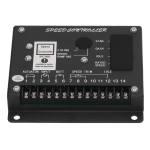 Elektrooniline mootori kiiruse regulaator Kiire reageering Diiselgeneraatori komplekt Kiiruse regulaator 24V