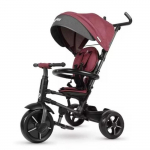 Tricycle &eacute;volutif Rito Star Violet - Pour B&eacute;b&eacute; - Pliable - Si&egrave;ge Confortable - Coussin et Dossier R&eacute;glable must