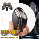 Uus must auto stiil auguga nahast k&auml;igukangi nupu k&uuml;ljekaanega VW Golf 6 7 R GTI Passat B7 B8 CC R20 Jetta MK6 jaoks ChromeGrey-Gold-Hole