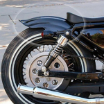 Tagumine porilaud Mootorrattaosad Suurep&auml;rane ABS-plastik Pikaajaliselt vastupidavad Tarvikud Harley Davidson 883 XL1200 jaoks