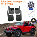 4x Jeep Wrangler JL 2018  2022 2023 jaoks Porikaitse Porikaitse Eesmised Tagumised Rattakaitse Porikaitse Auto Tarvikud