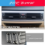 1SET 3D l&auml;ikega s&uuml;sinikkiust kleebised BMW E90 BMW 3. seeria E92 konsooli kliimaseadme v&auml;ljalaskeava paneeli katted Style-2