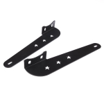 For Toyota FJ Cruiser 2007-21 carbon steel Black Car Roof Searchlight Bracket Car Top Mounting Arc Light Bracket Car must