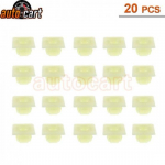 20 Universal License Plate Tag Mounting ert Nut Clip For Subaru Ford Chevrole