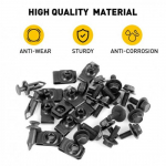 28 x Bumper Splash Shield Hood Engine Clip Push Screw Rivet for Nissan Infiniti