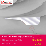 For Ford Territory  Car Interior GPS navigation protective film TPU Transparent film Anti-scratch Accessories Refit For RHD
