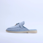 Tupsuline Suede Nahast Ilma Logota Luksuslikud Mokassiinid Naistele Slip-On Sussid Korterkingad T&ouml;&ouml;ks K&otilde;ndimiseks K&otilde;rge Kvaliteediga 39 gray