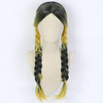 75 cm Anime Tokyo Revengers Haitani Ran Haitani Rindo parukas Cosplay parukas Tenjiku Rokuhara Tandai Double Long Twist punutisega juukseparukas