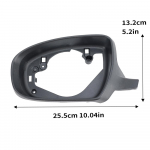 1 Pcs Side Door Rearview Mirror Frame For Hyundai i20 2016-2017 Wing Door Side Rearview Mirror Frame Auto Parts Car Accessories 1pc left