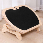 Wooden Footrest under Desk,Foot Support,Feet Stand Adjustable Height Foot Stool for Bathroom Office