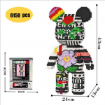 Kawaii karu ehitusklotsid, kokkupandavad m&auml;nguasjad, kaunistused, kodu sisustus, loomingulised ehitusklotsid, m&otilde;tlemist arendavad m&auml;nguasjad, m&auml;nguasjad kingituseks