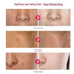 Kino Eksklusiivne Helendav ja Puhastav Nahavedelik: Pleegitab laike, lagundab pigmenti, eemaldab pliid ja elavh&otilde;bedat, valgendab. 20ml Sample beige