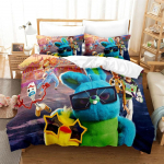 Multikas Toy Story Tekikott Padjap&uuml;&uuml;r Voodipesukomplekt T&auml;iskasvanu Poiss T&uuml;druk Magamistoa Kaunistus Laste Kingitus &Uuml;he- Kahekohaline Suur Suurus AU Single(140*210cm)3pcs