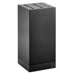 Bloc &agrave; Couteaux - ZWILLING - Vide - Aluminium Noir - 7 Emplacements - Design Contemporain must