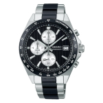 Seiko Selection S Seeria Kvarts Kronograaf Vertikaalne SBTR043 Meeste Patareitoitega (Kolm Silma) gray