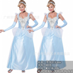 Halloweeni t&auml;iskasvanu kost&uuml;&uuml;m, j&auml;&auml; ja lume cosplay Elsa kleit, maskeraadikleit Elsa printsessi kleit XXL