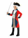 Halloweeni kost&uuml;&uuml;m Laste kost&uuml;&uuml;m Colony Boy Cosplay kost&uuml;&uuml;mid Peokost&uuml;&uuml;mid l (recommended for 130cm) red
