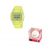 CASIO Unisex G-SQUAD Seeria Kollane Kell DW-5600GL-9PR DW-5600GL-9PR Capsule Toy Box Limited Edition