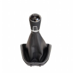 New Manual 5 6-Speed gear Shift Knob Lever Stick leather boot for VW caddy 2015 5 speed