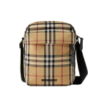 Burberry reguleeritav &uuml;le &otilde;la t&otilde;mblukuga ruuduline nailonist ja vasikanahast kaunistatud &otilde;lakott Meeste &otilde;lakott Klassikaline-beež 80732731 Basic Set (Bag+Dust Bag)