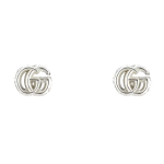 Gucci GG Marmont Double G Logo Klassikalised tepitud seemisnahast 925 H&otilde;bedast K&otilde;rvar&otilde;ngad Naiste k&otilde;rvar&otilde;ngad 770758-J8400-8106 Dust Bag+Box (Random Color)