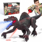 Uus suur kaugjuhtimispuldiga dinosauruste Jurassic Park m&auml;nguasjamudel, mis suudab k&otilde;ndida Realistlik helisprei, mis sobib poistele ja t&uuml;drukutele Lastele m&otilde;eldud kingituste m&auml;nguasi punane