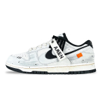 Nike Dunk Libisemisvastased Kulumiskindlad Madalad Rula Kingad Unisex Must Valge HV1800-101(Team257-) 36