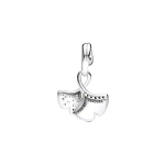 Pandora Ginkgo D&uuml;naamiline Ripats Elegantne Temperament Naiste ehted H&otilde;be 792429C01 Silver,F white