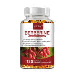 Kvaliteetne berberiini, 1000 mg, Toetab s&uuml;dame-veresoonkonna tervist ja &uuml;ldist heaolu, 120 kapslit 120