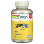 Solaray K&otilde;rge Imendumisega Magneesiumgl&uuml;tsinaat 350mg Taimsed Kapslid, 120 tk 120 pcs - 1 ea