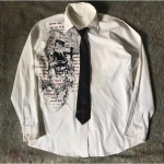 STREETRICH Y2K Valge S&auml;rk Retro T-s&auml;rk Harajuku Meestele ja Naistele Kolju P&uuml;hakiri Ley2k topid Grunge Topid L gray