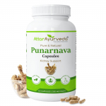 Attar Ayurveda Punarnava Kapslid 350 mg 60 tk Taimne Neerude Tugi Seedimise Heaolu Detoksikatsioon Igap&auml;evaseks Kasutamiseks Toidulisand