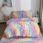 3 tk pl&uuml;&uuml;sist tekikott, mugav voodipesu tekikott*1+padjap&uuml;&uuml;r*2, &otilde;rn ja nahas&otilde;bralik, sobib k&otilde;ikideks aastaaegadeks EUsingle135x200cm