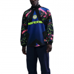 Nike Nigeeria Ametlik V&auml;ravavahi Pikkade Varrukate S&auml;rk Meeste Must Hyper Pink Valge IO0782-010 M