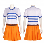Telesaate Tegevusfilm Anime Monkey D Luffy Coby Roronoa Zoro Cosplay Kost&uuml;&uuml;mid &Uuml;likonnad &Uuml;htne L&uuml;hike Seelik Halloweeni Karnevali Peo jaoks Naistele XS