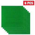 6 tk Klassikaline alusplaat 32x32 16x32 punktidega Alusplaat Tellised DIY kokkupanek ABS-plastikust ehitusklotsid &Uuml;hilduvad kaubam&auml;rgi figuurid Linn