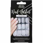 Kunstk&uuml;&uuml;ned - ARDELL - Nail Addict Natural Squared - L&auml;bipaistev - 24 otsikut - K&otilde;rge vastupidavus