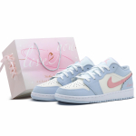 Jordan Air Jordan 1 Heartbeat Armastusavaldus Korvpallijalatsid Naiste Sinine Roosa IB7113-403(Team1992-SBOX) 38.5
