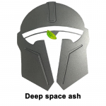 Tesla Model 3 Y jaoks Mandalorian Kiivri Disainiga Auto Esilogo Embleem Kleebis Metallist Alumiiniumisulamist Embleem Muutmise Tarvikud