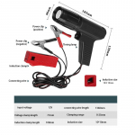 12V s&uuml;&uuml;teajastuse stroboskoop lamp, induktsiooniga bensiinimootorile, professionaalne, auto, mootorratta, laevade, auto diagnostika t&ouml;&ouml;riist