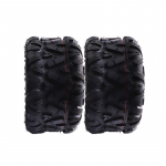 2 tk 8-tollised maastikurehvid (tubeless) Eesmine 19x7.00-8 Tagumine 18x9.50-8 Vaakumrehvid ATV UTV Quad Go Kart Buggy Utility Cart Osad