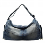 Denim Crossbody kott Naiste Retro &Otilde;lakott Suure Mahutavusega Reiskott