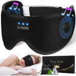 Magamisk&otilde;rvaklapid magamismaskiga Bluetooth-k&otilde;rvaklappidega, magamismask, magamiseks m&otilde;eldud silmapadi, magamisk&otilde;rvaklapid k&uuml;ljel magajatele