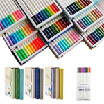 Tombow Irojiten V&auml;rvis&otilde;nastik V&auml;rvipliiatsid 100 V&auml;rvi, Raamatustiilis T&auml;ielik Komplekt Joonistamiseks, Kunstiks, Illustratsiooniks & Jaapani Kirjatarbed CI-R100CBAZ black