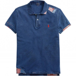 Polo Ralph Lauren SS26 Hobuse logo tikandiga Hingav v&otilde;rk Unikaalne lapitehnika L&uuml;hikeste varrukatega Polo s&auml;rk Klassikaline v&auml;ljaanne Naiste topid 211704728-001 L