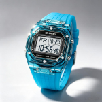 Unisex digitaalkell SKMEI L&auml;bipaistev ruudukujuline Kooli 2683 black