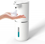Automaatne seebi dosaator puutevaba vahutav seebi dosaator 380 ml USB laetav elektriline 4 taseme reguleeritav vahtseebi dosaator