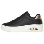 Skechers Uno Court Courted Naiste Madalad Nahast Vabaajajalatsid Must 177700-BLK 36 black