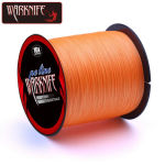 Predators Unbreakable Stretch 16 Punutud PE Pro-Line Vibratsioonitundlikkusega Punutud Kalastusliin J&otilde;e- ja Merelaevakalastuseks (Orange,300m&6#/0.40mm) oranž